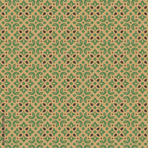 Wallpaper Mural Seamless pattern in arabic style. Vector illustration
 Torontodigital.ca