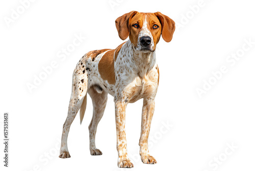 Wallpaper Mural Portrait of a handsome English Foxhound. Torontodigital.ca