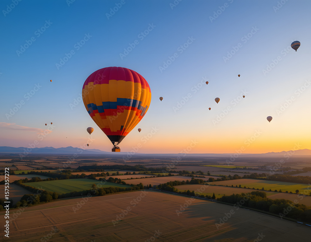Fototapeta premium hot air balloon