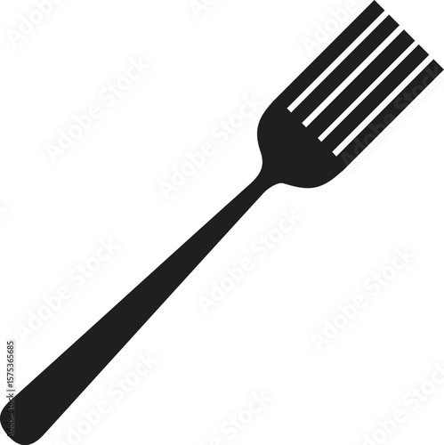 Tablespoon And Fork - Vector