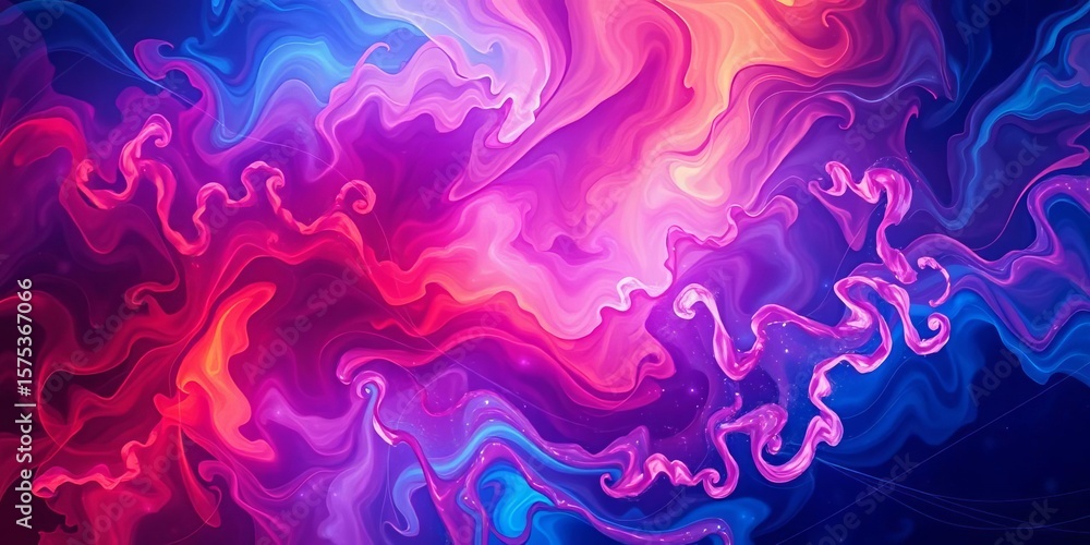 Abstract swirling nebula-like design in rich jewel tones, suggesting opulence and movement, prestige, galaxy Abstract swirling nebula-like design in rich jewel tones, suggesting opulence and movement, prestige, galaxy