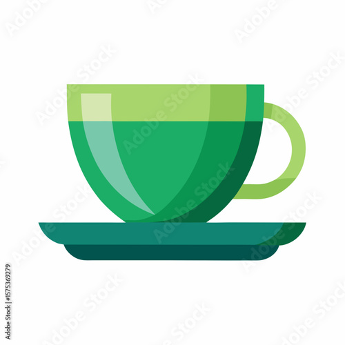 green tea cup