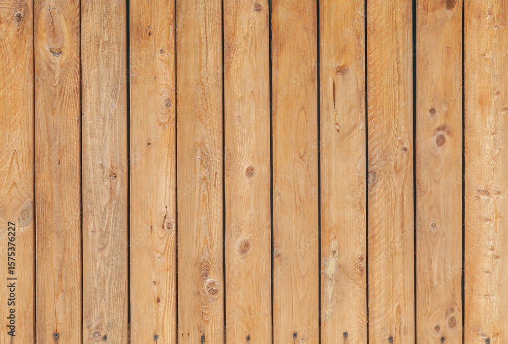 Fototapeta premium Old plank wooden wall background