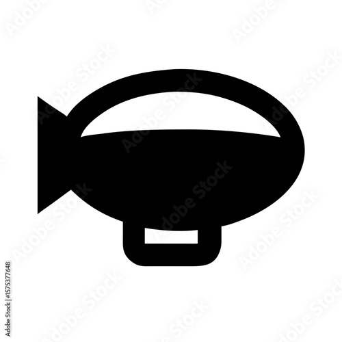 blimp transport icon