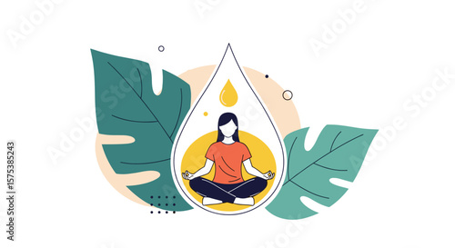 Inner peace through mindful meditation techniques for holistic well-being and calmness