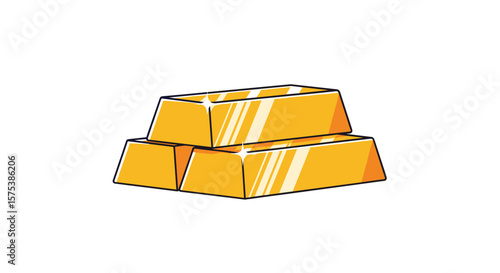 Shiny stacked gold bars representing wealth and precious metals investment opportunities