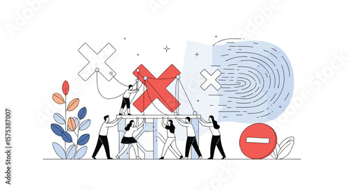 Visualizing team collaboration challenges and reaching negative outcomes together