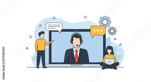 Customer support interaction and digital communication tools for business growth and efficiency