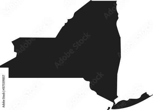 Detailed Map of New York State