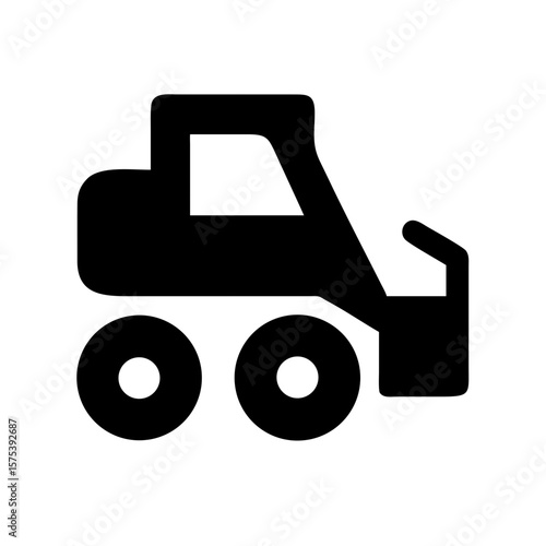 skid steer loader transport icon