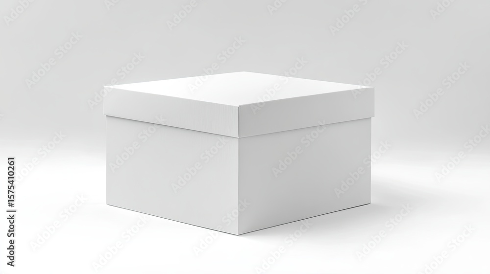 Empty white square box on a light background. Empty white square box on a light background.