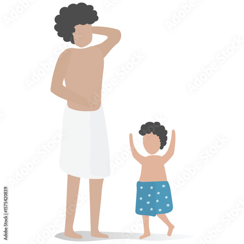 silhouette of peoples