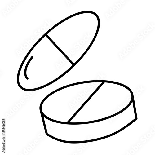 Pharmaceutical dosage line vector