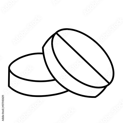 Pharmaceutical dosage line vector