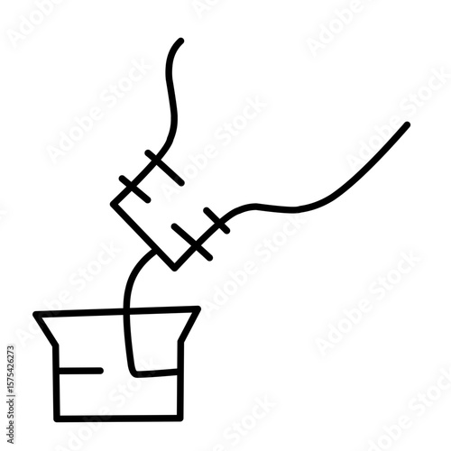 Pharmaceutical dosage line vector