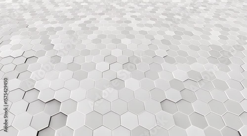 Hexagon pattern background