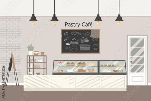 Exceptional Minimalist Pastry Cafe Interior - Serene and Peaceful Visual Story Perfect for Social Me