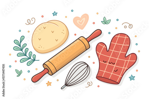 Extraordinary Minimal Layout Rolling Pin Dough Whis - Dramatic and Intense Visual Story Perfect for 