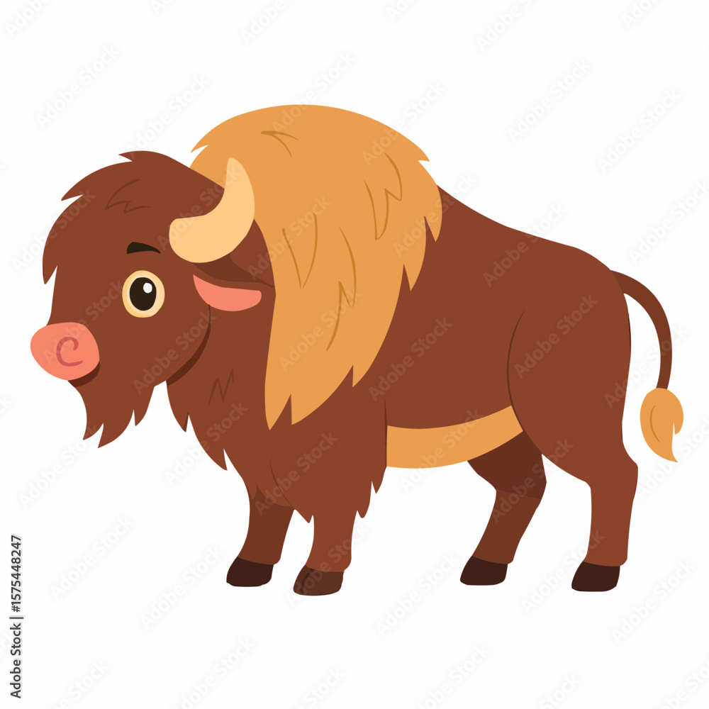 Fototapeta premium vector illustration of cartoon dog