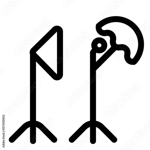 xx - Content Creation and Streaming Production - line outline