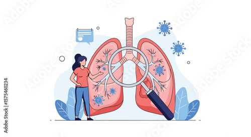 Investigating lung health and respiratory illnesses understanding the impact of microscopic pathogens on pulmonary function