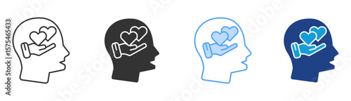 Empathy Icon Set Multiple Style Collection