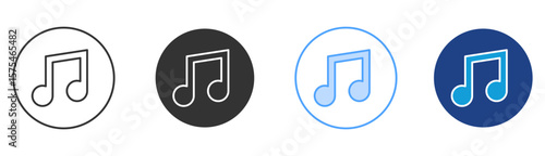Tone Icon Set Multiple Style Collection