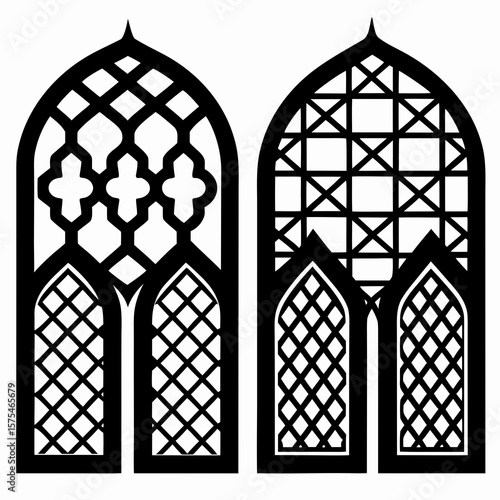 Islamic architectural window designs with intricate lattice patterns Islamic architecture