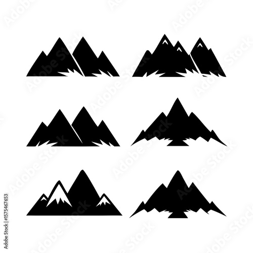 Majestic Mountain Ranges and Rolling Hills hilltop