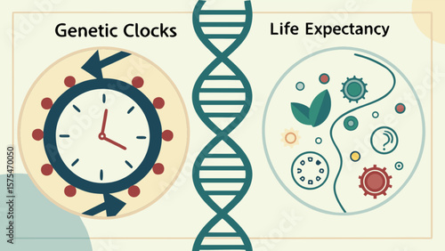 Understanding genetic clocks and their impact on life expectancy and biological aging process today