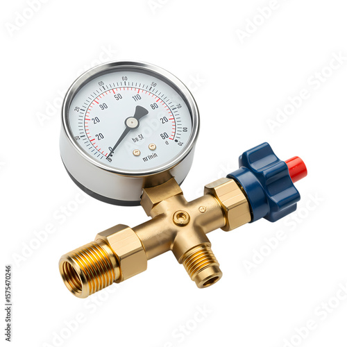 Refrigerant Manifold Gauge: Precise Pressure Measurement for HVAC Technicians