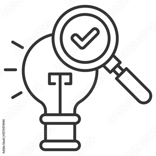 Clarity Outline Icon Element For Design