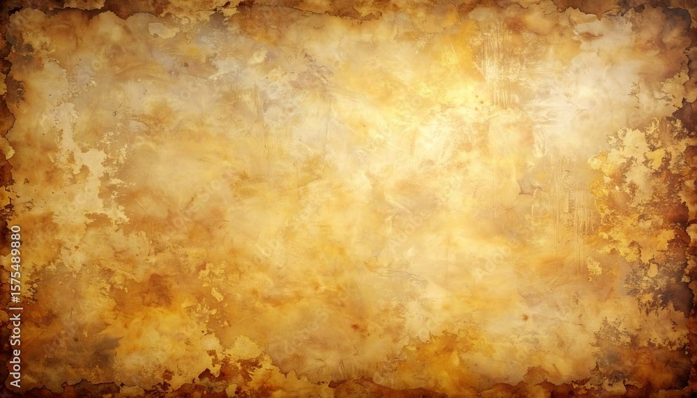 Fototapeta premium Vintage Grunge Paper Texture Background with Warm Tones for Artistic or Historical Design