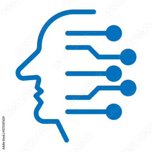Human ai interaction icon