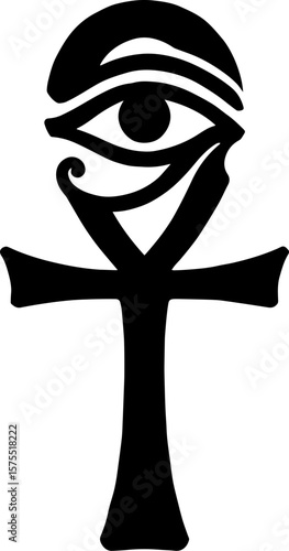 Ankh with Eye of Horus