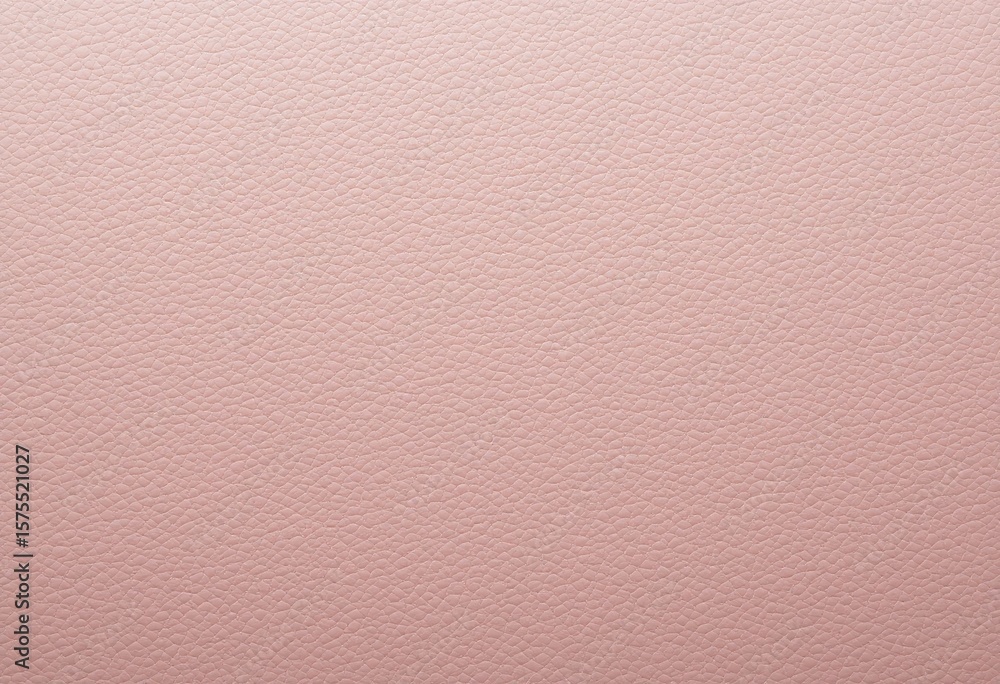 Fototapeta premium Textured Rose Quartz Synthetic Leather Background with Coarse Matte Surface Design