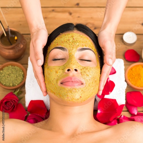 Ayurvedic Facial Therapy | Herbal Face Mask & Natural Skin Care Treatment