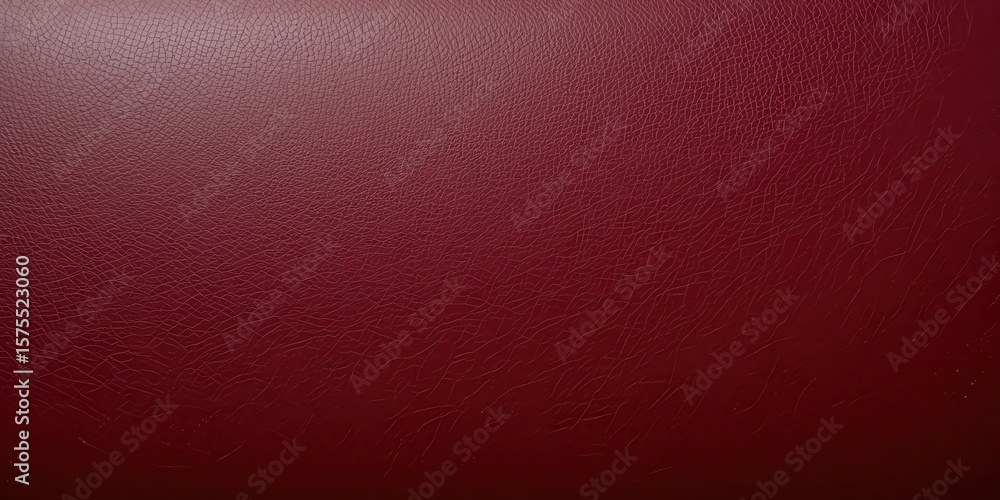 Fototapeta premium Luxurious Oxblood Leather Texture with Smooth Grain - Versatile Background Image