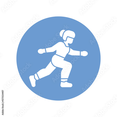 Physical training Vector Icon which can easily modify or edit