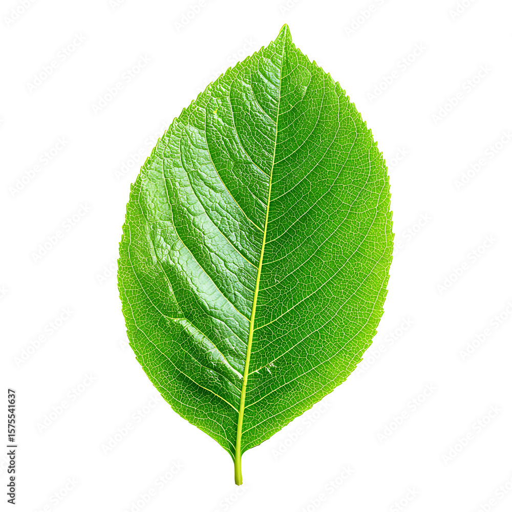 Obraz premium Green Leaf Isolated