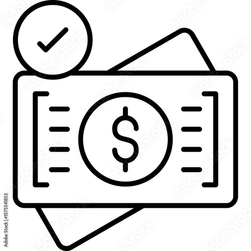 Affirm Icon Vector Element