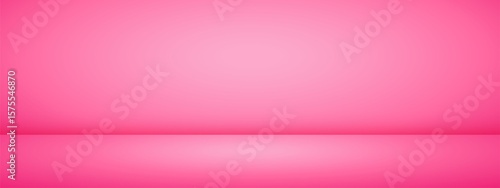 Limbo soft pink background. Abstract studio gradient bg. Modern banner with empty space for advertising text. Vector illustration.