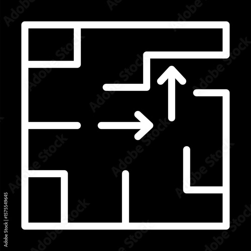Evacuation Plan Icon