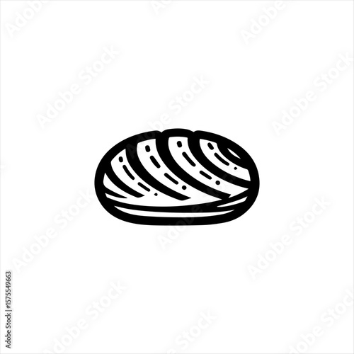 Loaf of Bread Illustration
