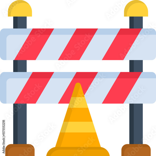 Safety Barrier Icon