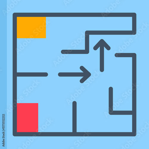 Evacuation Plan Icon
