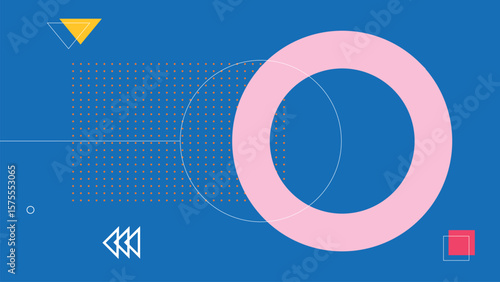 Circular Graphic Ring Background