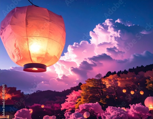 Night scene at Japanese 