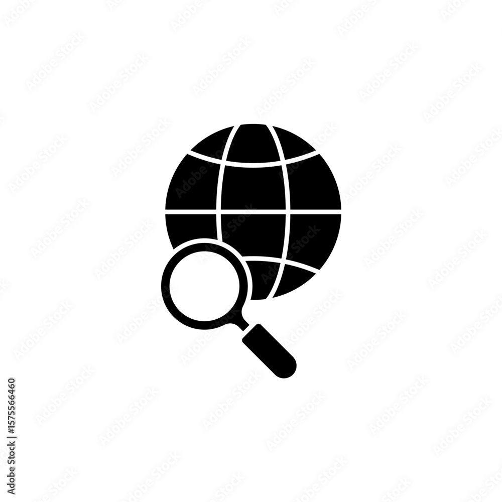 Icon a search online, isolated against a clean background.
Icon a search online, isolated against a clean background.