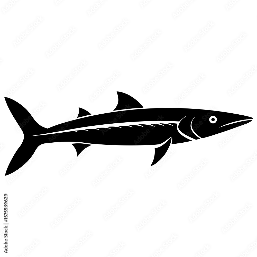 Obraz premium fish isolated on white